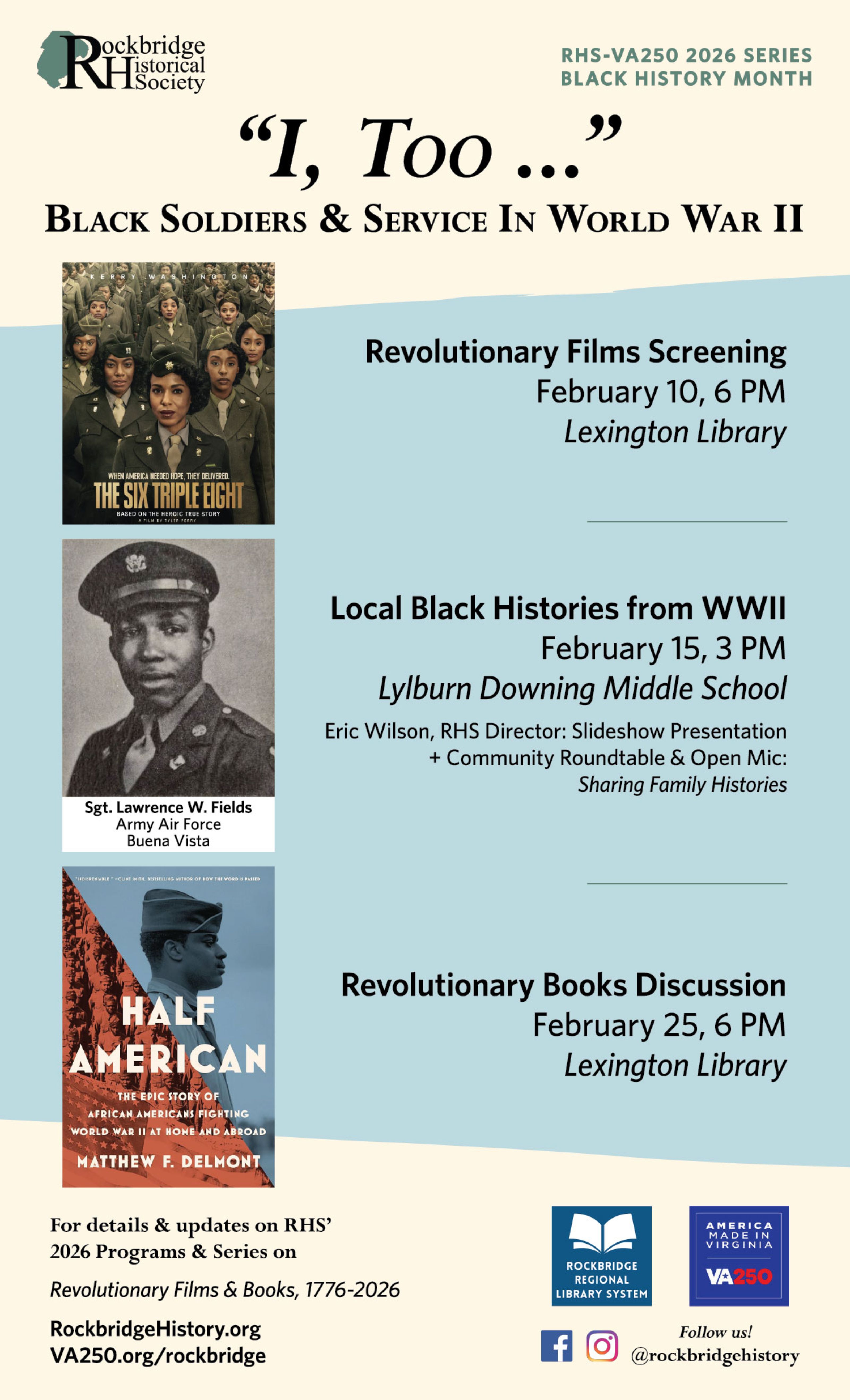 Revolutionary Films, 1776-2026: THE SIX TRIPLE EIGHT